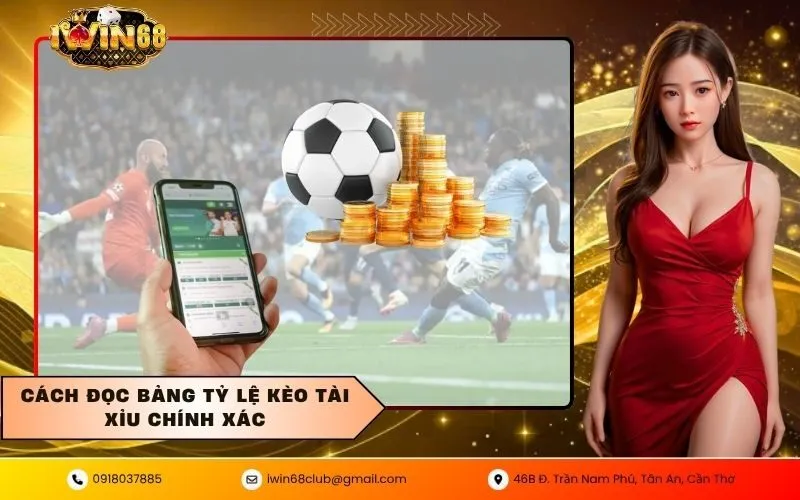 Cách đọc bảng tỷ lệ kèo tài xỉu chính xác