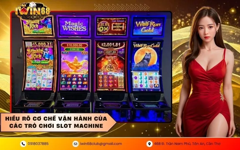 Hiểu rõ cơ chế vận hành của các trò chơi slot machine