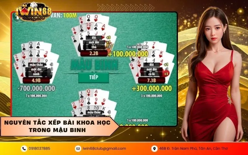 Nguyên tắc xếp bài khoa học trong mậu binh