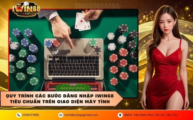 Quy trình các bước Đăng Nhập IWIN68 tiêu chuẩn trên giao diện máy tính