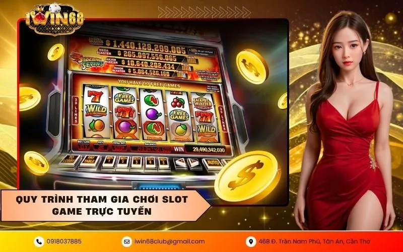 Quy trình tham gia chơi slot game trực tuyến
