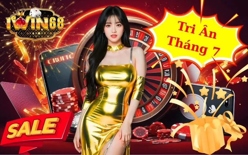 IWIN68 Tri Ân Tháng 7: Tặng Code Trải Nghiệm Mỗi Ngày