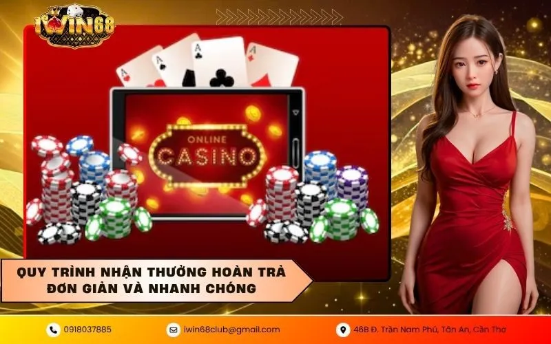 Quy trình nhận thưởng hoàn trả đơn giản và nhanh chóng